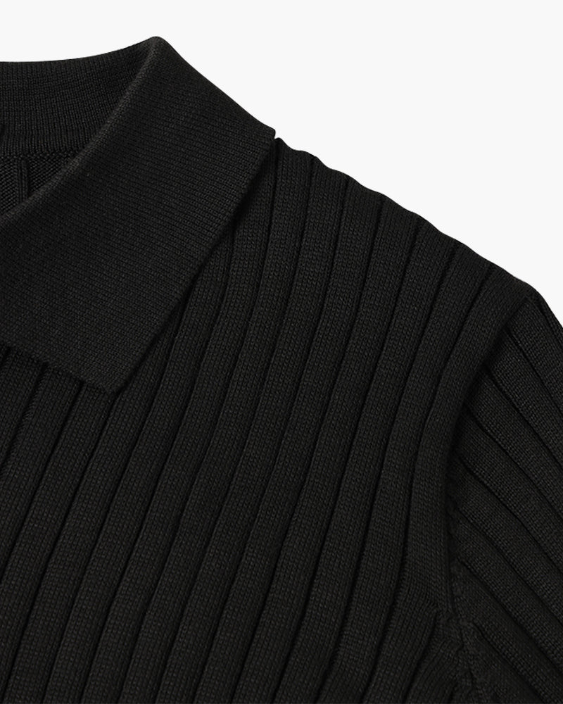 SUWON V-Ausschnitt Polo