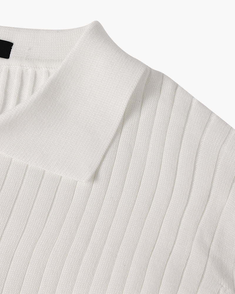 SUWON V-Ausschnitt Polo